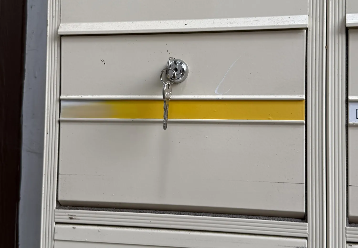 Letter box lock changed 